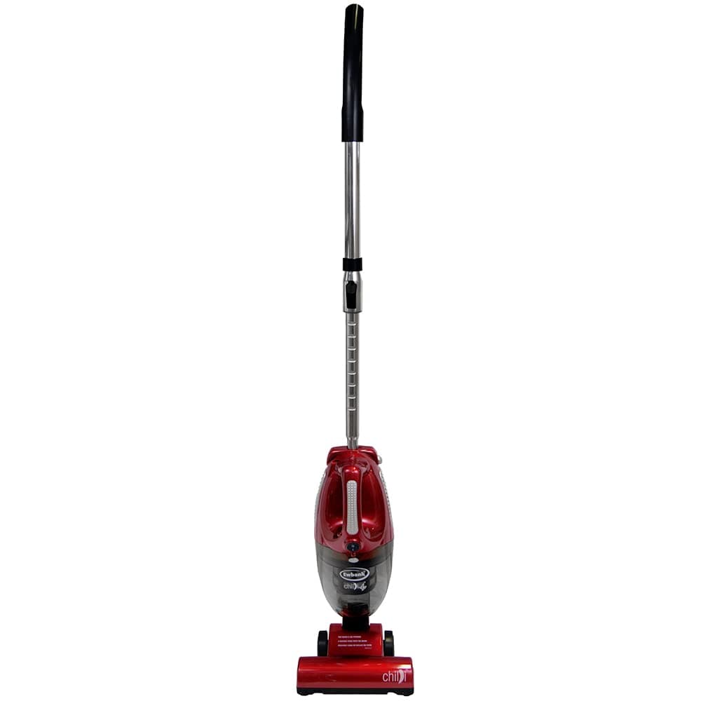 Ewbank HSVC4 Chilli 2-in-1 Upright and Handheld Vacuum Cleaner, Extra Long 23 Foot Power Cord, Perfect for Carpets and Hard Floors, Red