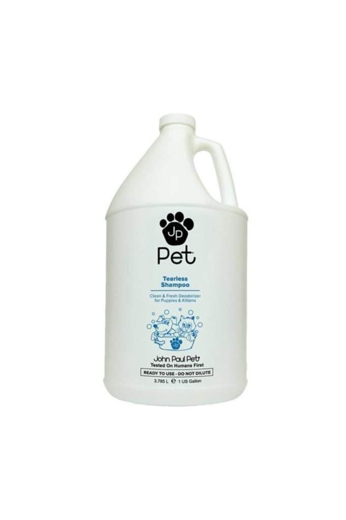John Paul Pet Tearless Shampoo - Grooming for Dogs and Cats, Clean and Fresh Low PH Formula for Pets, Odor Absorbing, Cruelty Free, Paraben Free, Made in USA
