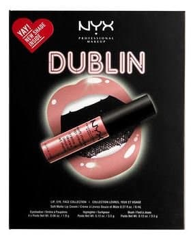 NYX City Set Lip, Eye, And Face Collection! Your Choice Of London 2.0, Rome, Los Angeles, Dublin, New York, And More! Perfect Holiday Gift Set! Full Face Makeup In A Collectors Box! (Dublin)