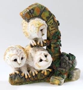 Country Artists Barn Owlets Ca00342 New And Boxed.