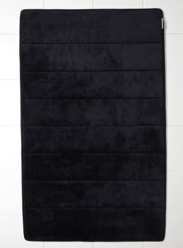 Large Black Memory Foam Bath Bathroom Mat Super Soft 30