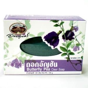 Natural Soap Bar Made From Butterfly Pea Flower