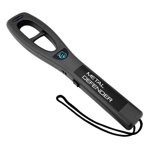 Metal Detector Wand Scanner Hand Held Portable Security Adjustable Sensitivity Vibration Audio Alert