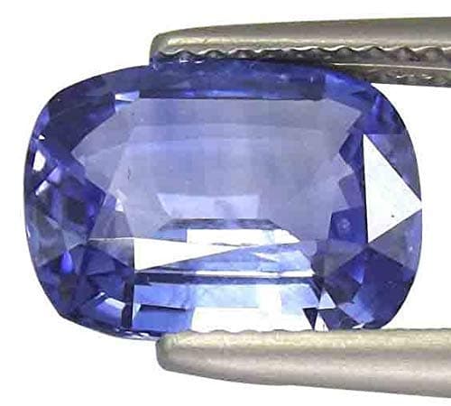 ABHINAV GEMSNatural Blue Sapphire (NEELAM/NILAM Stone) Certified 7.25 Ratti / 6.62 carat Deluxe Quality Original Energized Precious Loose Gemstone for Men & Women
