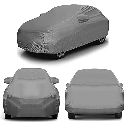 AutoGuys Car Cover Waterproof PM-I for Kia Seltos [Year 2019 Onwards] - Seltos Car Cover Dust & UV Protection Seltos Car Body Cover with Mirror Pocket Soft Cotton Lining