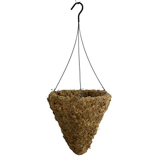 Grower Select 16CMB Cone Sphagnum Moss Hanging Basket, 16-Inch