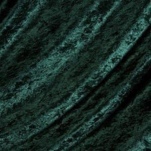FAT QUARTER OF DARK GREEN CRUSHED VELVET FABRIC ***FREE POST*** FalconSuperTore Forest Green / Green Crushed Velvet Velour Stretchy/ Stretch Material Grey Fat Quarter