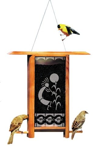 Schrodt Designs Model TH-12K Kokopelli 12-Inch Teahouse Feeder