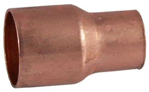 Plumber's Choice 91772 Copper Fitting, Fitting Reducer, FTG x C, 2-Inch x 1-Inch