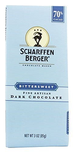 Scharffen Berger - Dark Chocolate Bar 70% Cacao Bittersweet - 3 oz. by Scharffen Berger