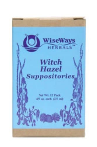 Witch Hazel Suppositories, 12 ct (4 Pack)