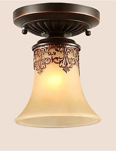 DXZMBDM YL Chandeliers/Pendant Lights LED Traditional/Classic/Rustic/Lodge/Vintage/Retro/Lantern/Living Room/Bedroom/Dining , warm white-220-240v