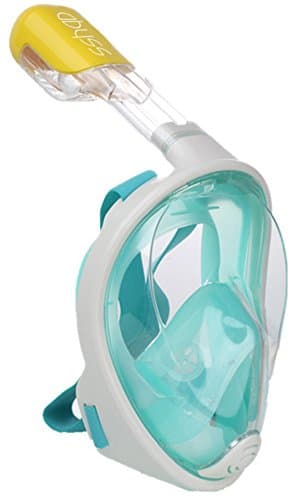 Abyss full face snorkeling mask (Green, S/M)