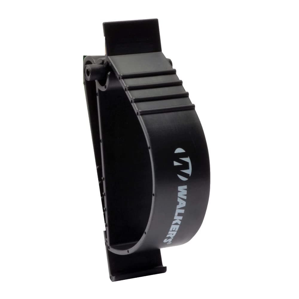 Durable Molded Polymer Universal Hands-Free Carry Hunting Range Shooting Earmuffs, Safety Glasses & Accessories Pocket Waistband Belt Clip Holder