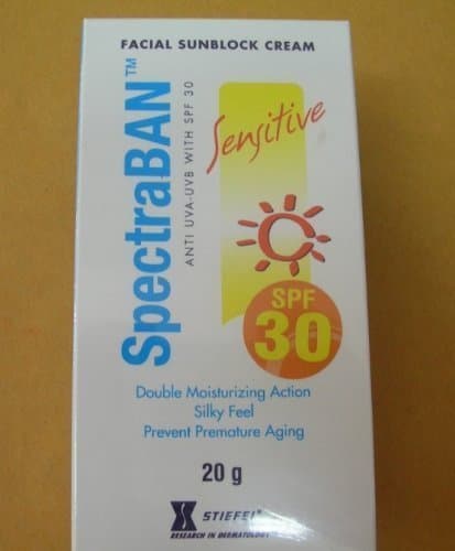 Spectraban Sunscreen Cream Sensitive SPF 30.(BY PPR)