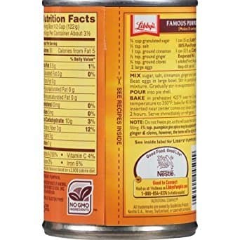 Libby's 100% Pure Pumpkin, 15 Ounce (Pack of 4)