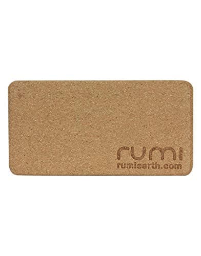 Rumi Yoga Block Cork - Mini - 8.5" x 4.5" x 3"
