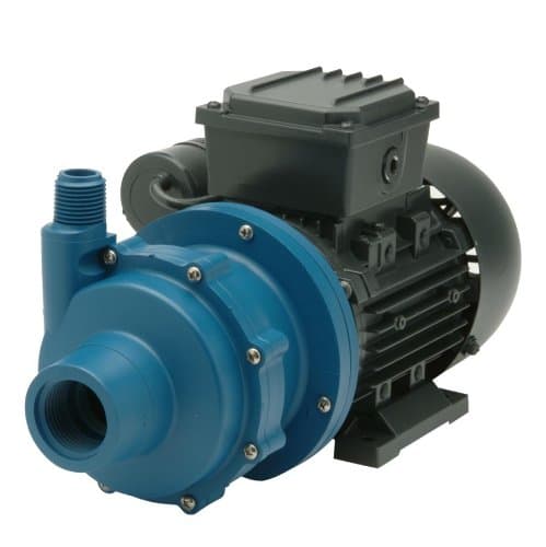 Finish Thompson DB3P-M612 Centrifugal Magnetic Drive Pump, Polypropylene, 1/8 HP, 115V, 1 Phase, 20.4 Max Feet of Head, 15.1 gpm