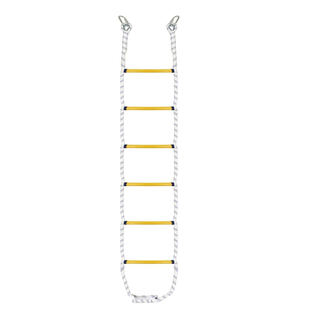 7.2ft Climbing Rope Ladder for Kids and Adults - Sturdy Playground Ninja Ladder for Tree House Swingset Outdoor Indoor Play Set