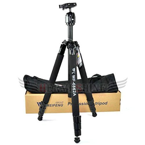 Weifeng Pro Fancier FT-6662A Tripod with Ball Head Bag