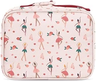 Simple Modern Kids Lunch Box for School | Reusable Insulated Lunch Bag for Toddler, Girl, and Boy | Meal Containers with Exterior & Interior Pockets | Hadley Collection | Pink Ballerina