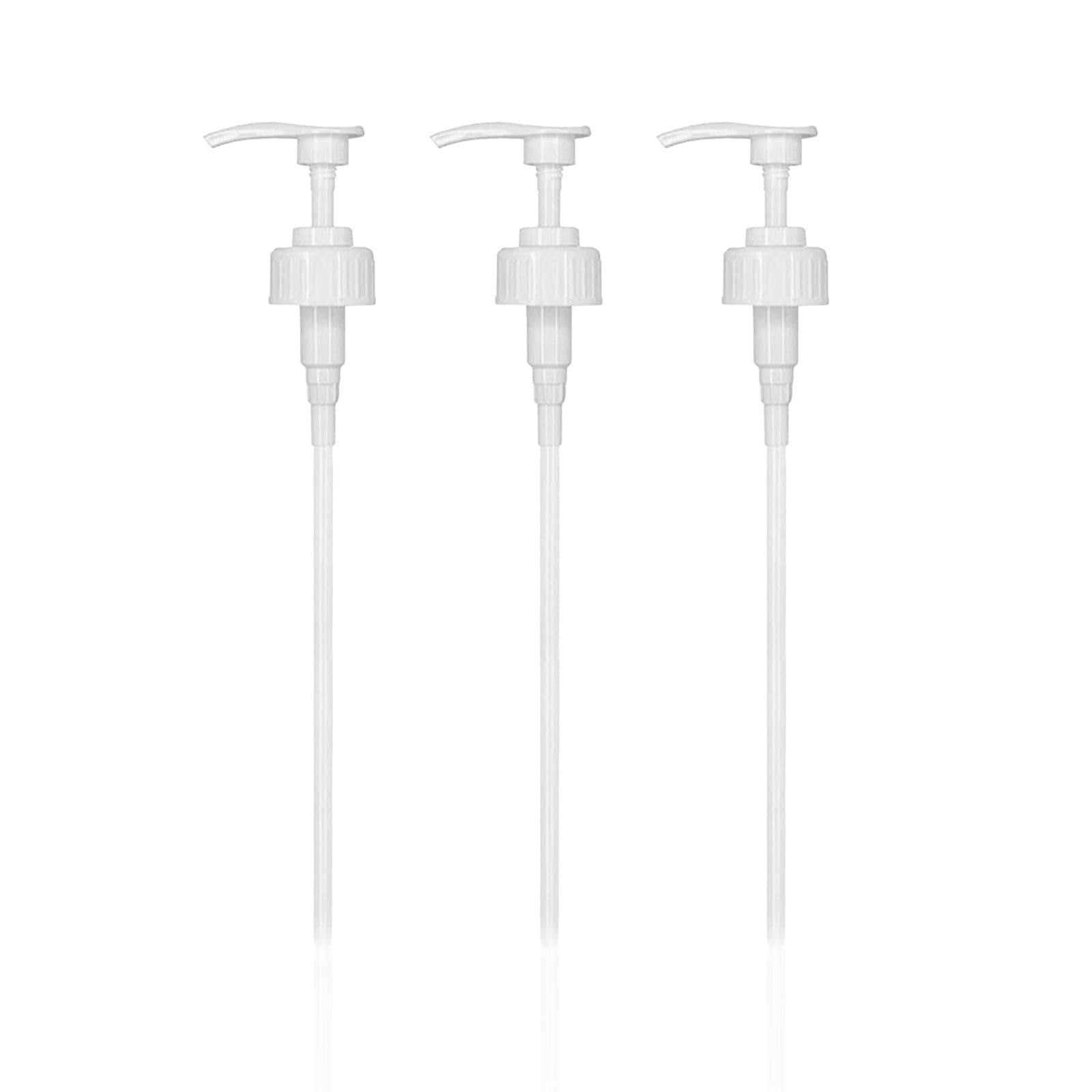 Jc.upin 5L Pump Dispenser for 5 Litre Container, 38mm Pelican Pump Dispenser with Tube, 4ml Dose Ideal for oils, alcohol, perfumes, fragrances, Shampoo