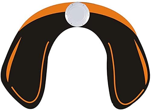 Evertone Butt and Hip Toner Electric Simulator Toning Pad - Variable Frequancy 15 Intensity Level Butt Shaper and Toner System,Black-Orange