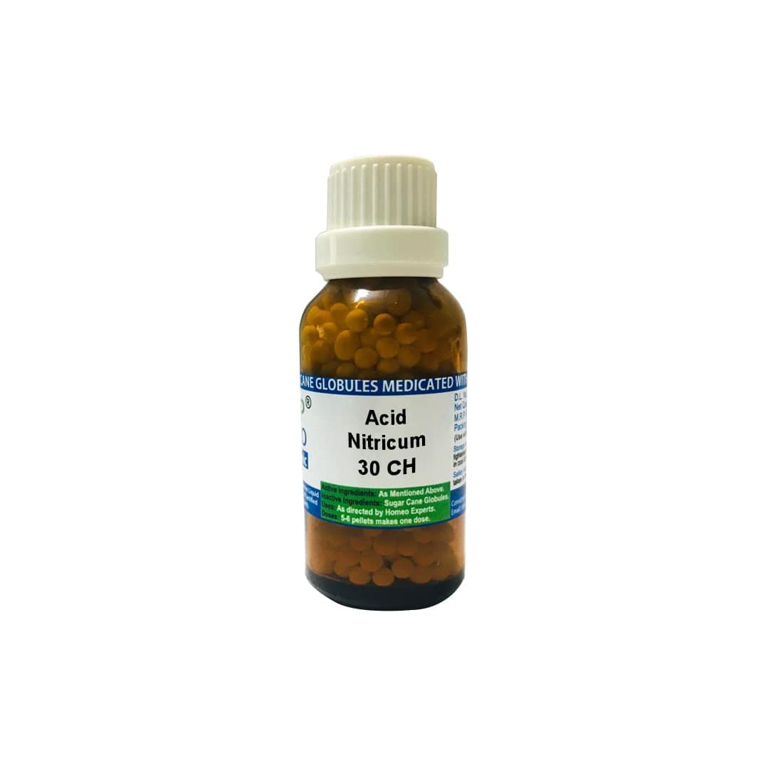 Shophomeo® Acid Nitricum 30CH || Homeopathic Diluted Globules 30 Grams
