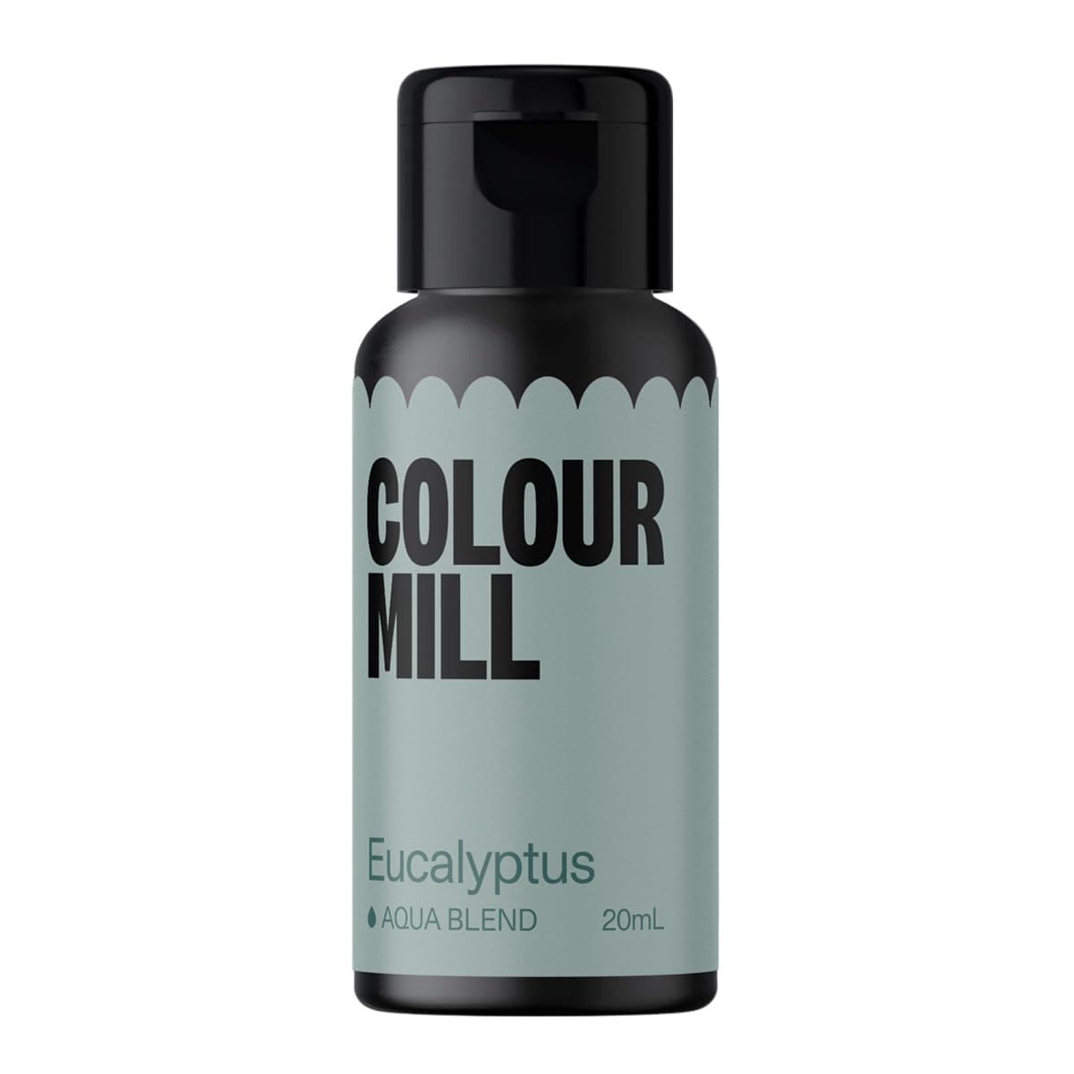 Colour Mill Aqua Blend Water-Based Food Coloring, 20 Milliliters Eucalyptus