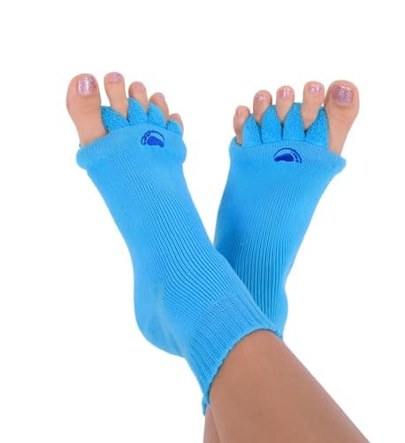 My Happy Feet Original Foot Alignment Socks Blue (Womens 4/6/Mens 2-4) (Small)