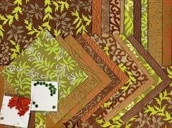 Shizen Handmade Paper Assortment - Brown/Cream/Green