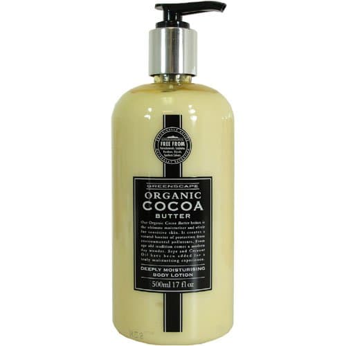 Cocoa Butter Greenscape Somerset Organic Deeply Moisturizing Body Lotion 17 fl oz
