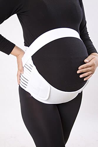 EBP Medical Maternity Belt Fully Adjustable Pregnancy Support Waist Band Comfortable Abdomen Belly Brace Versatile for Entire Pregnancy for Pain Relief & Reduced Risk of Stretch Marks, Medium