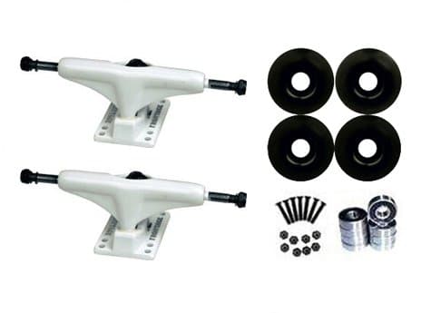 Truck Package Frontage Pro White Skateboard Deck