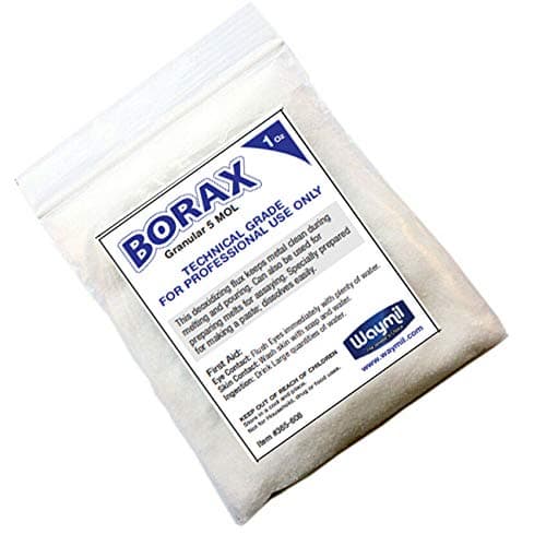 Borax 1 Oz For Glazing Crucible Dish Jewelry Casting Flux Melting Gold Silver