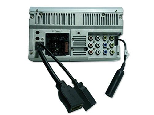 KSD6102 2-DIN Car Multimedia Receiver with MHL Mobile Connectivity 6.1-inch Capacitive Touchscreen DVD / CD / USB / SD / AV IN / MP4 / MP3 Player RDS Radio Bluetooth Audio Streaming Hands-free Calls with Remote Control