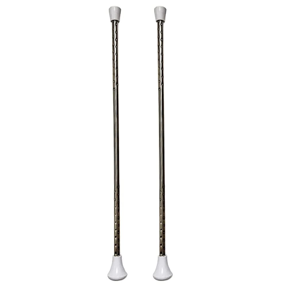 Twirling Baton 2 Pieces Spinning Dance Baton Metal Gymnastics Parade Stick for Child in Majorette (Original Version, 2 Pack)