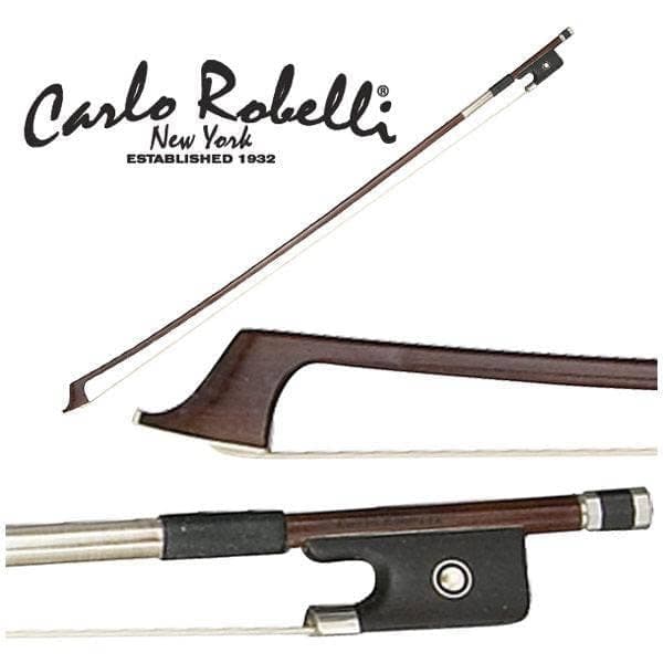 1076B Carlo Robelli Brazilwood Cello Bow 1/2