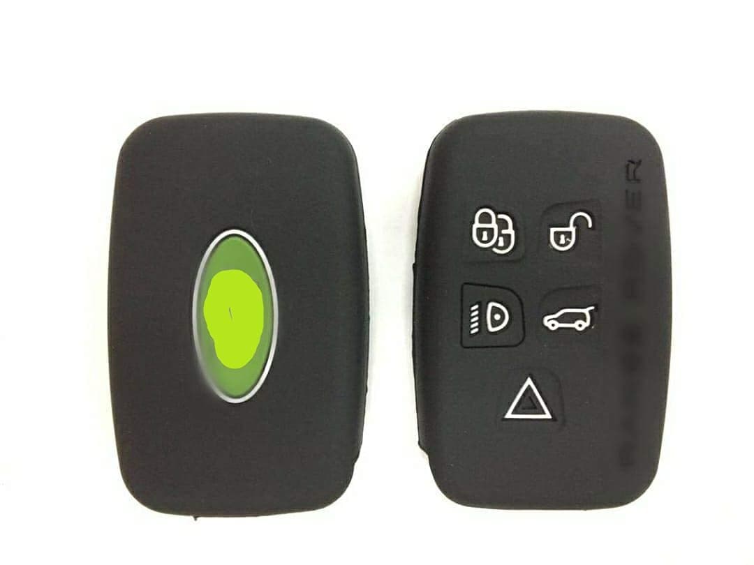 CLOUDSALE Silicone Smart Key Cover for Range Rover Discovery Evoque