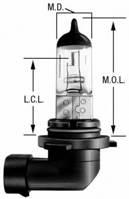 9006 Halogen Headlight & Fog Light Bulbs