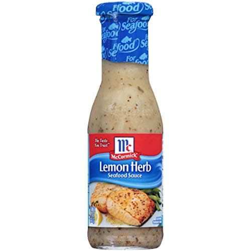 McCormick Golden Dipt Lemon Herb Seafood Sauce, 7.8 oz (Pack of 6)