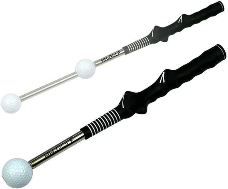 Rhythm Click Sound Telescopic Warm Up Golf Swing Trainer