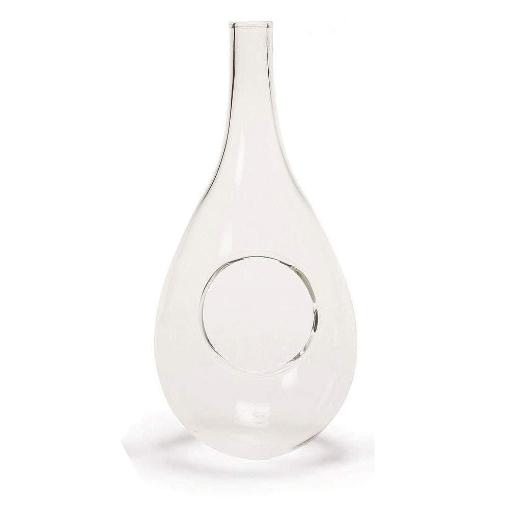 Blown Glass Tear-Drop Vases (2) Large Wedding Decoration