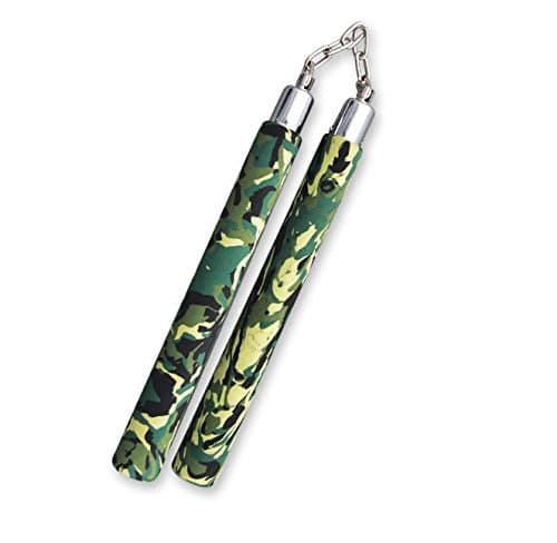 MAR INTERNATIONAL Ltd 12" Camouflage Foam Chain Nunchuks