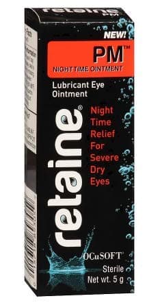 retaine pm nighttime lubricant eye ointment 5g - (Pack of 3)