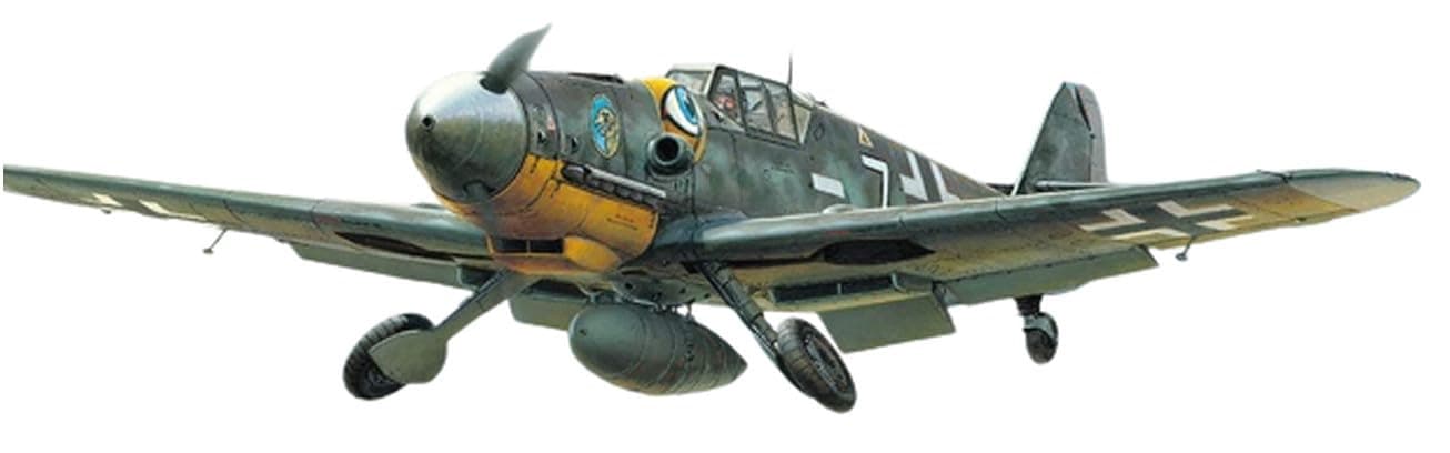 60790 1/72 Messerschmitt BF109 G-6 Plastic Model Airplane Kit