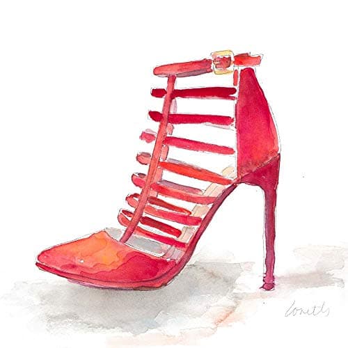 Club Stiletto II by Lanie Loreth Art Print, 12 x 12 inches