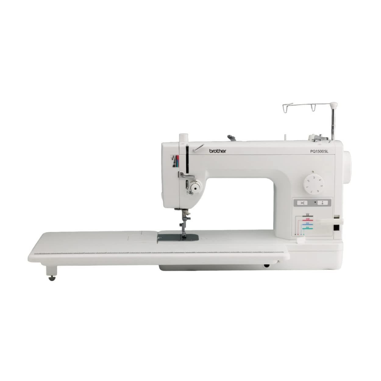 Brother PQ1500SL Sewing and Quilting Machine, Up to 1,500 Stitches Per Minute, Wide Table, 7 Included Feet