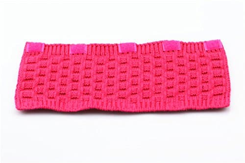 Headband Cover Hand-Woven Wool Headband Protector For Audio-Technica ATH M40 M50 / For AKG K550 K551 K553 / For Bose QC1 QC3 On Ear OE2 OE2i QC25 QC15 QC2 AE2 AE2I Headphones (Rose)