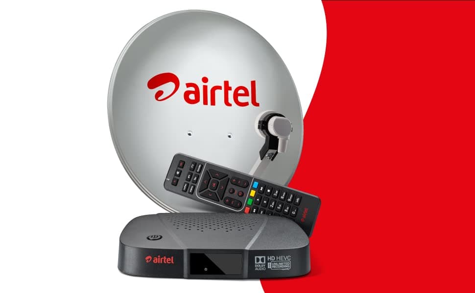 Airtel Digital TV HD Set Top Box | 1 Month Ultimate Bengali Plus Hindi Pack | Free Installation | Recording Feature